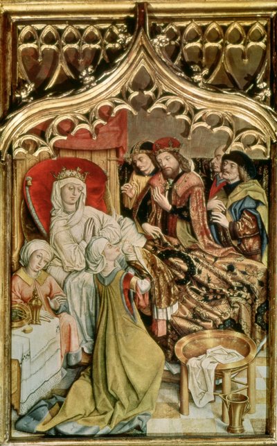 The St. Elizabeth Altarpiece (detail) by Master of the Legend of St. Elizabeth